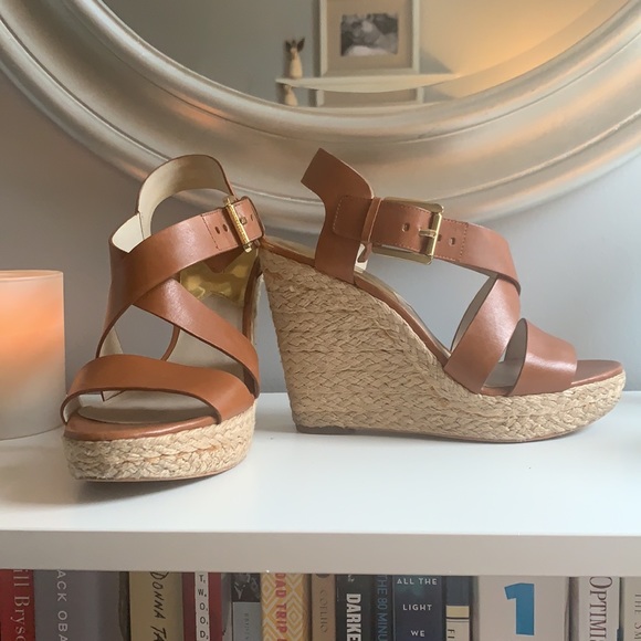 Michael Kors Wedge Sandals - Picture 1 of 12
